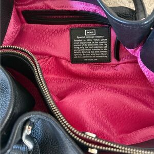 Tous Black Leather Shoulder Bag